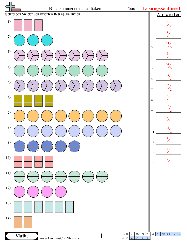  - 1042 worksheet