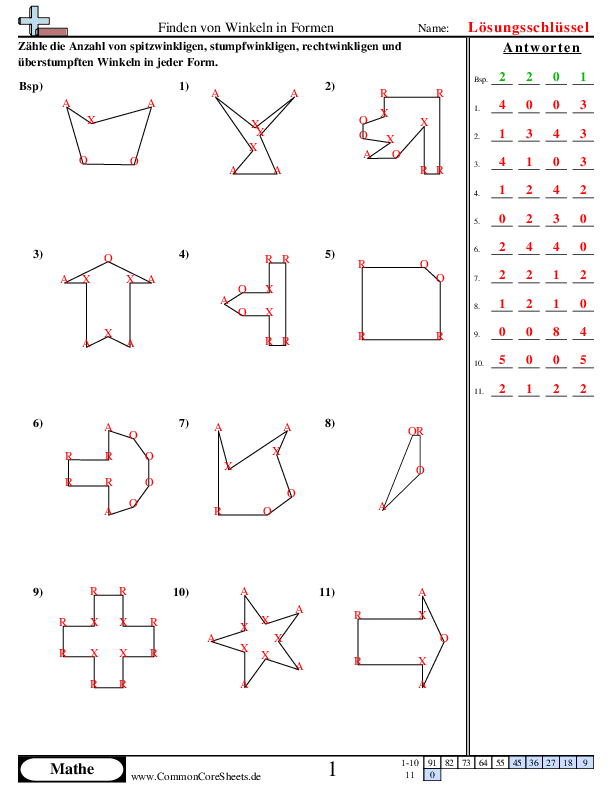  - bestimmen-von-winkeln-in-formen worksheet