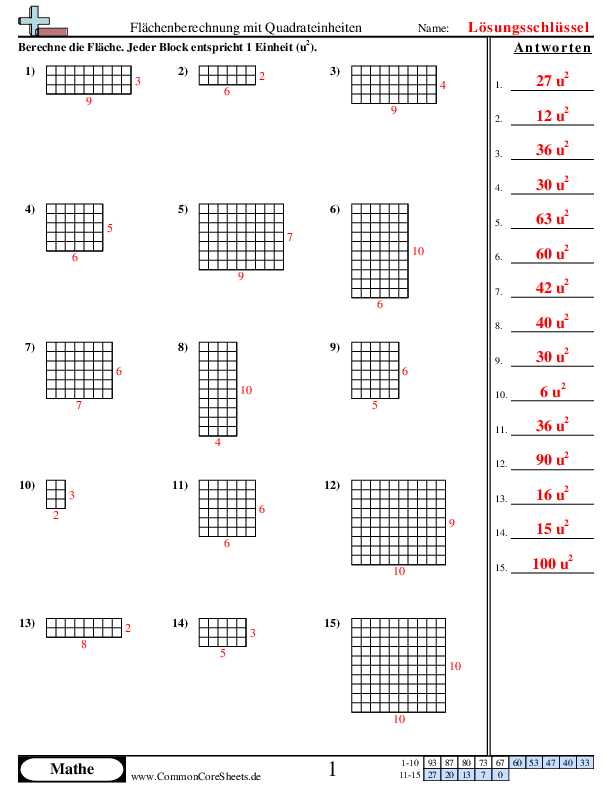  - flachenbestimmung worksheet