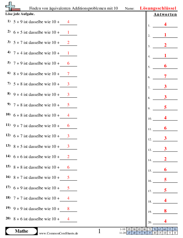  - 25 worksheet