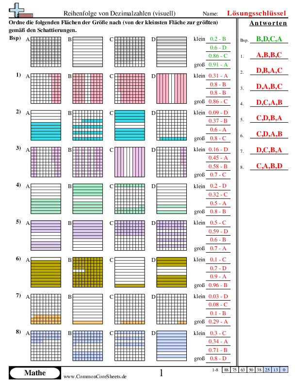  - visuell-der-grosse-nach-ordnen worksheet