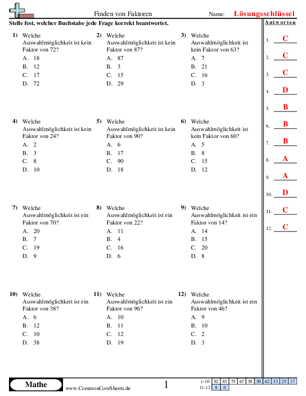  - ermitteln-von-faktoren worksheet