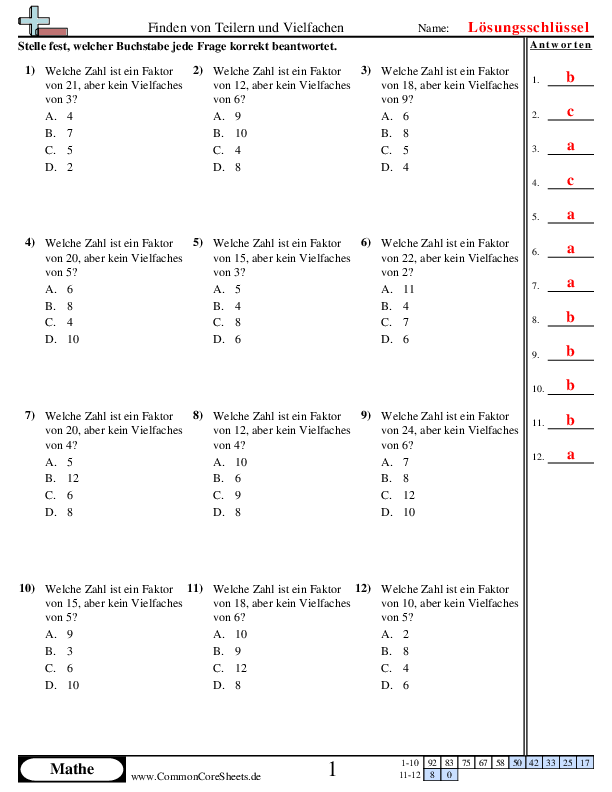  - ermitteln-von-teilern-und-vielfachen worksheet