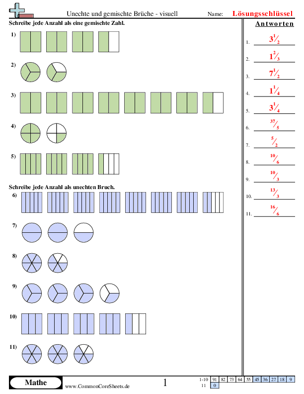  - unechte-und-gemischte-bruche-visuell worksheet