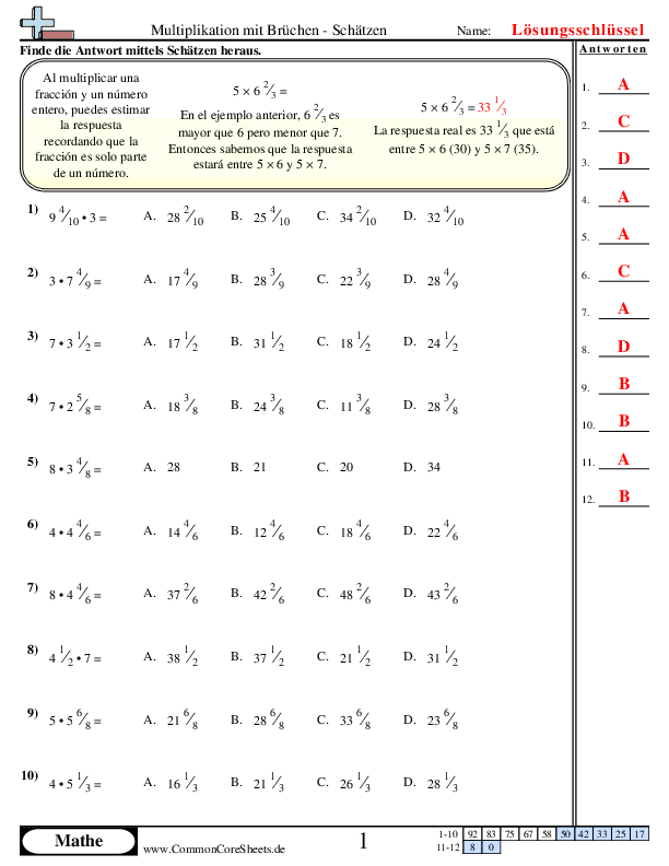  - schatzen-von-ergebnissen-bei-der-multiplikation-von-bruchen worksheet