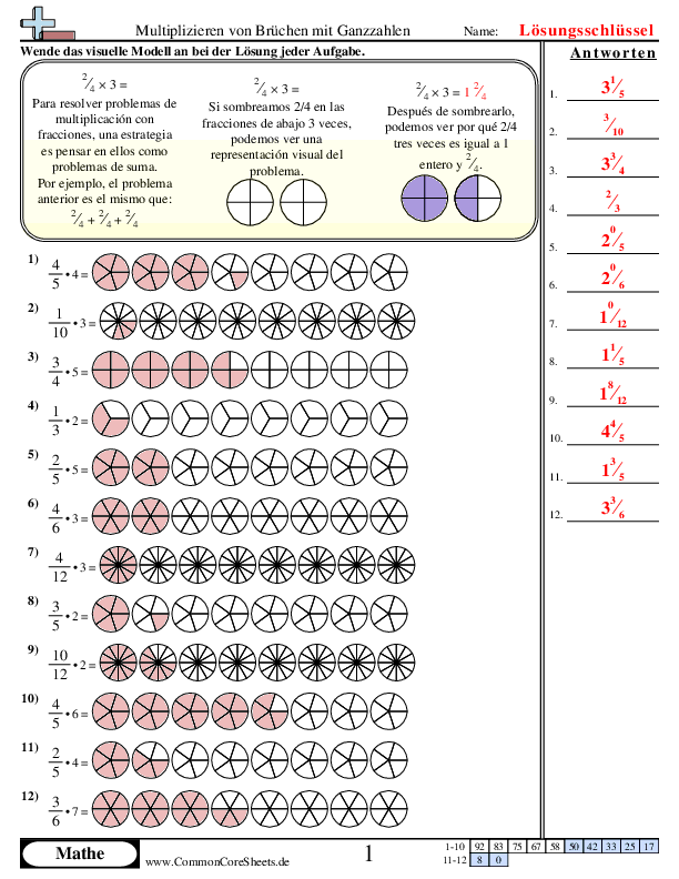  - multiplizieren-von-bruchen-mit-ganzzahlen-visuell worksheet