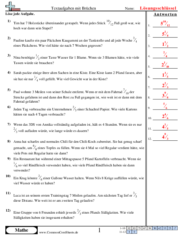  - multiplizieren-von-bruchen-mit-einer-ganzzahl-textaufgaben worksheet