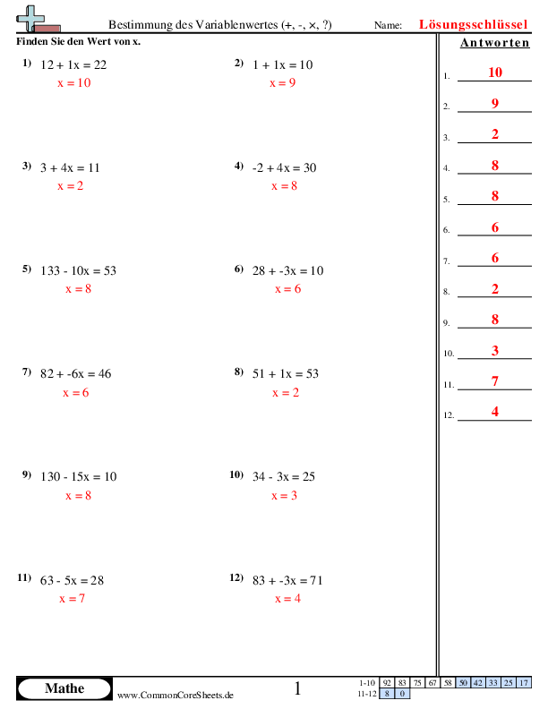  - 51 worksheet