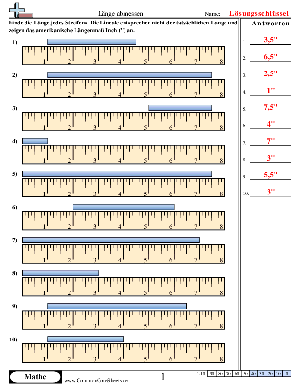  - amerikanisches-lineal worksheet