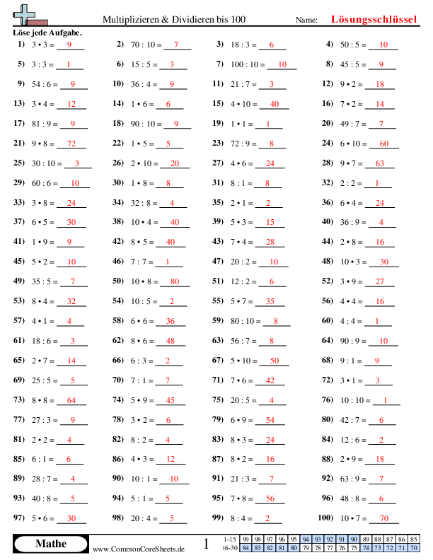  - multiplikations-und-divisionsubungen worksheet