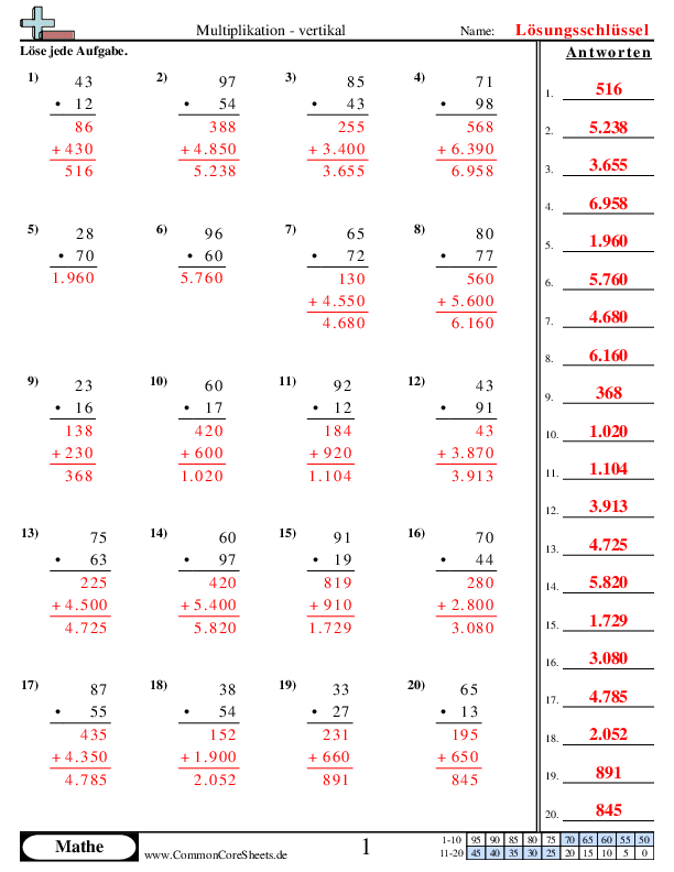  - vertikal-2-stellen-x-2-stellen worksheet