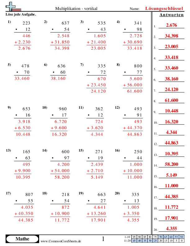  - vertikal-3-stellen-mal-2-stellen worksheet