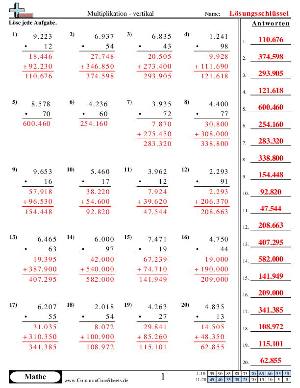  - vertikal-4-stellen-mal-2-stellen worksheet