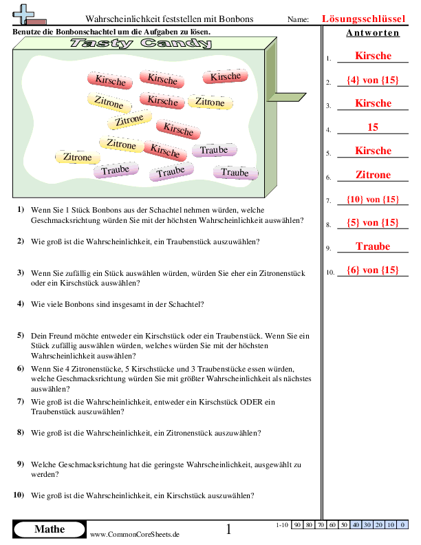  - bonbons worksheet