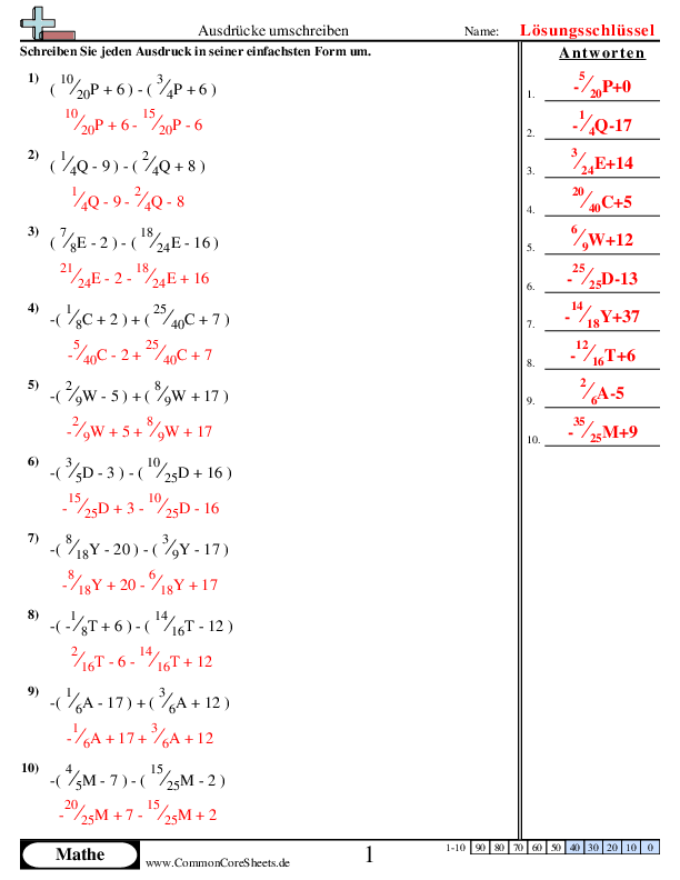  - 79 worksheet