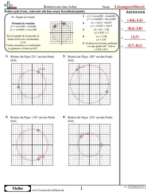  - drehen-um-eine-achse worksheet