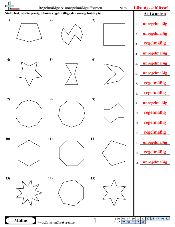  - erkennen-von-regelmassigen-und-unregelmassigen-vielecken worksheet