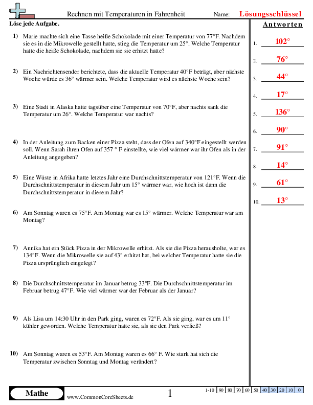  - word-problems-0°-100°-f worksheet