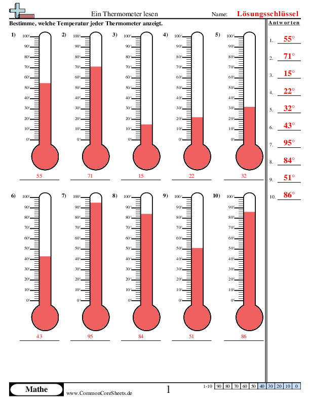  - 0°-100°-unterteilung-in-10er-schritte worksheet