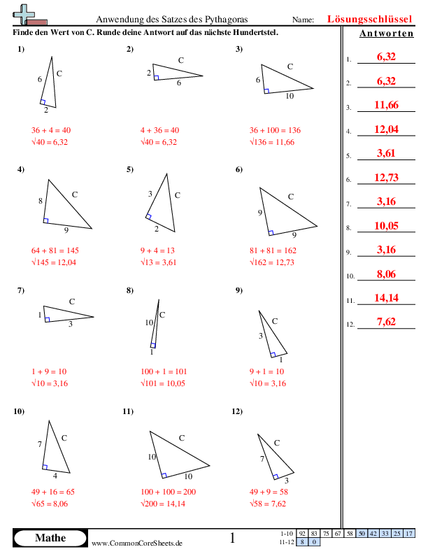  - anwendung-des-satzes-von-pythagoras worksheet