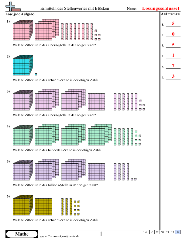  - ermitteln-des-stellenwertes-mit-blocken worksheet